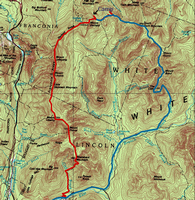 Map of the hike