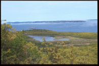 The Thrumcap and Frenchman Bay